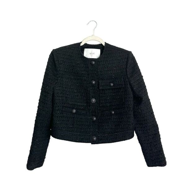 A.L.C Black Tweed jacket - Picture 3 of 7